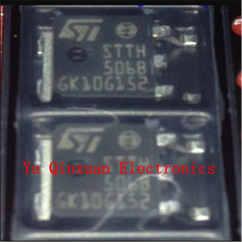 STTH506B-TR TO-252-3 Fast/ultrafast diode, single, 600V, 5A, 1.85V, 50ns