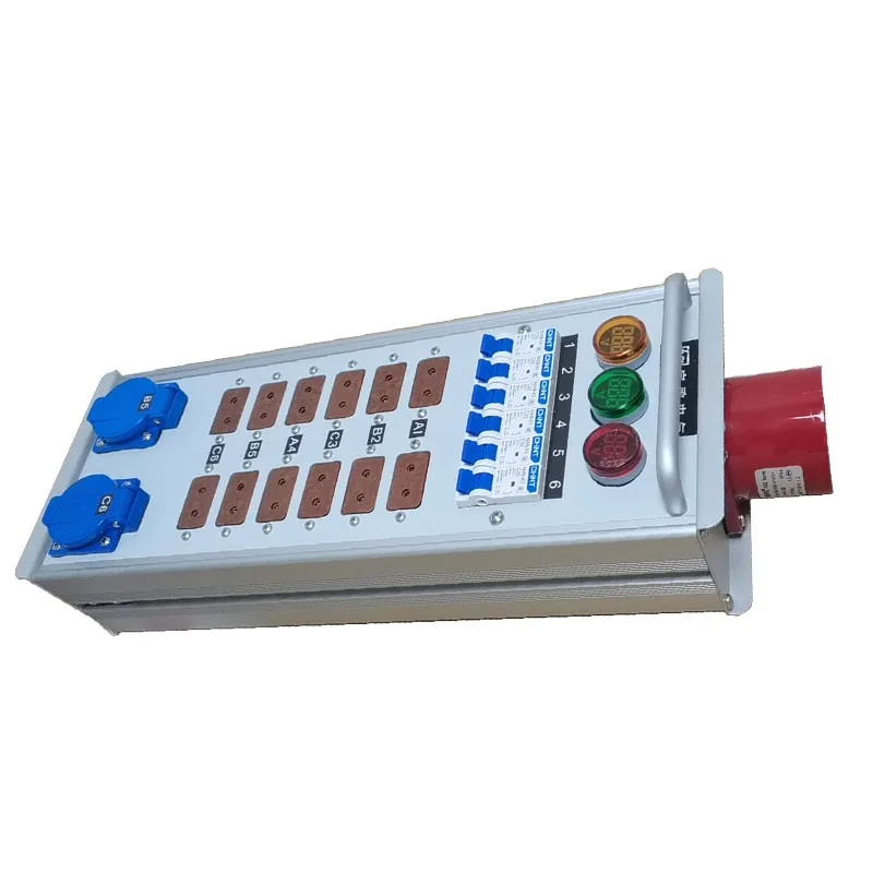 10A40A breakout box Bakelite plug-in 8-way controller Stage lighting Audio Wedding wiring Power box