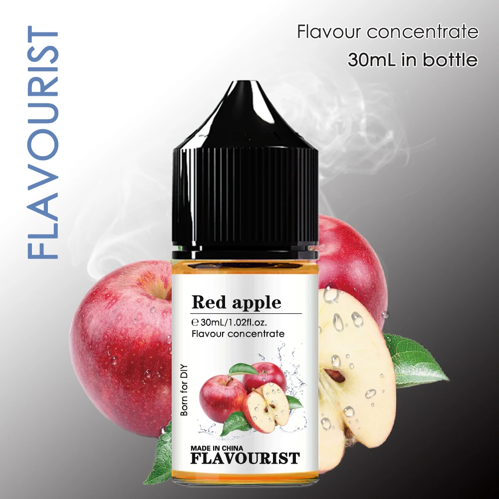 FLAVOURIST Red apple aroma flavor Water solubility flavouring Concentrate for DIY hand-made products