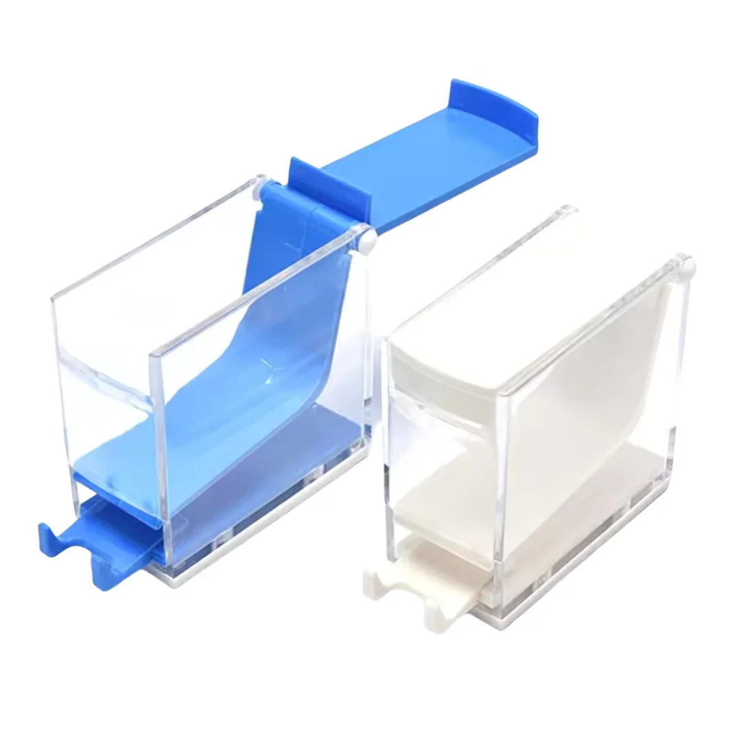 

Dental Press-Type Cotton Roll Box Disposable Hemostatic Cotton Storage Case Home Hygienic Oral Care Dental Material Organizer