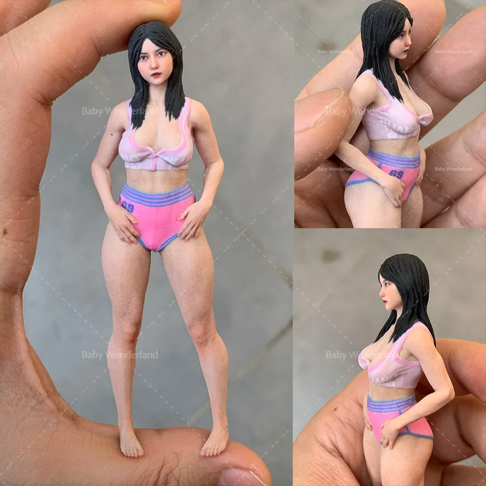 

Exquisite Facial Painted 1/16 1/18 1/12 Super Realistic Sports Sexy And Beautiful Girl Figure Doll Model Scene Creative Toys