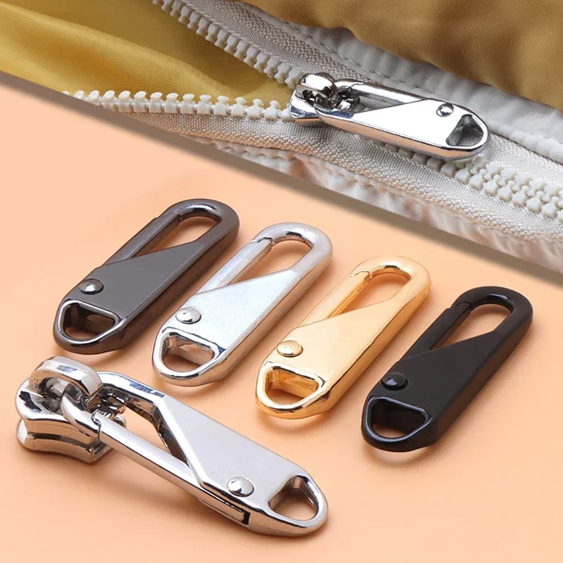 

Zippers Head Universal Instant Zipper Repair Kit Replacement For Broken Buckle Travel Bag Suitcase Zipper Head DIY Sewing Craft
