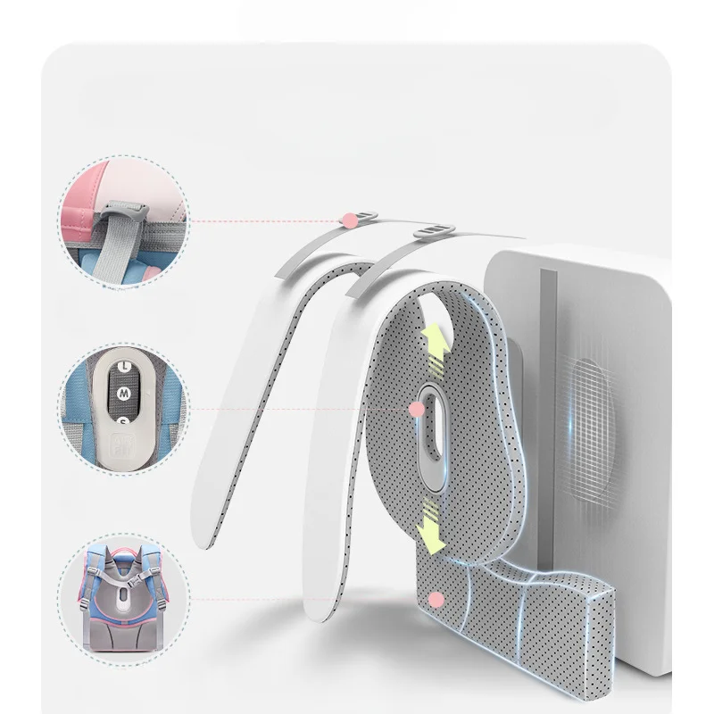 Children's Backpack Spine Reduced Protection Girls School Books Bags for Teenage Girls Kawaii College Student Kids Book Bag