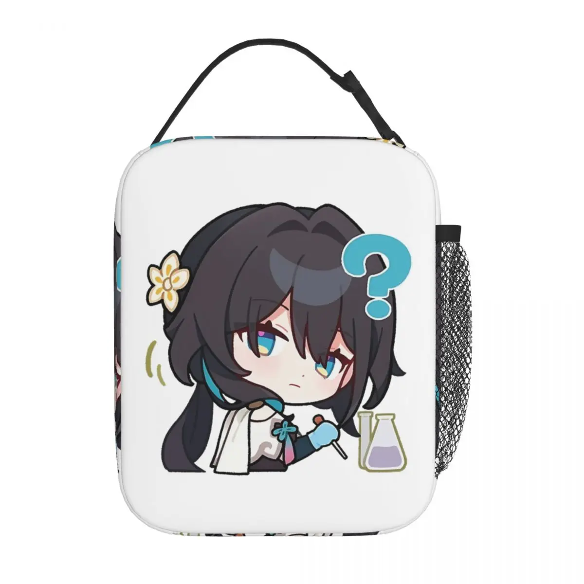 Ruan Mei Honkai Star Rail Cartoon Game Accessories Insulated Lunch Bag Food Container Portable Thermal Cooler Lunch Boxes