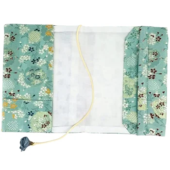 ปกผ้าสำหรับตกแต่งสมุดโน๊ตผ้าคลุมแบบปรับได้ปลอกหุ้มหนังสือ
