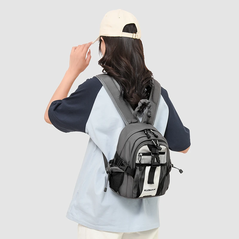 Zaino Gilr alla moda Borsa a tracolla da donna di alta qualità Borse da donna multifunzionali impermeabili Zaini piccoli e leggeri