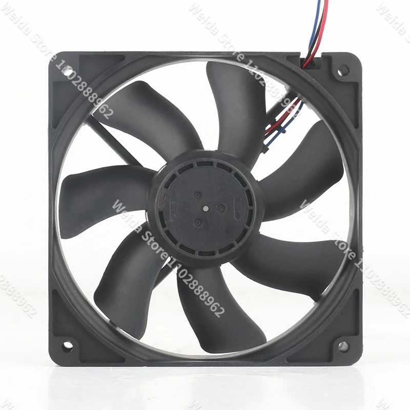 Original NMB 5V 24V 48V 120X120X25MM 12CM 12025 3-wire Alarm signal Mute chassis 11925SA-12M-AT cooling fan DC 12V 0.24A