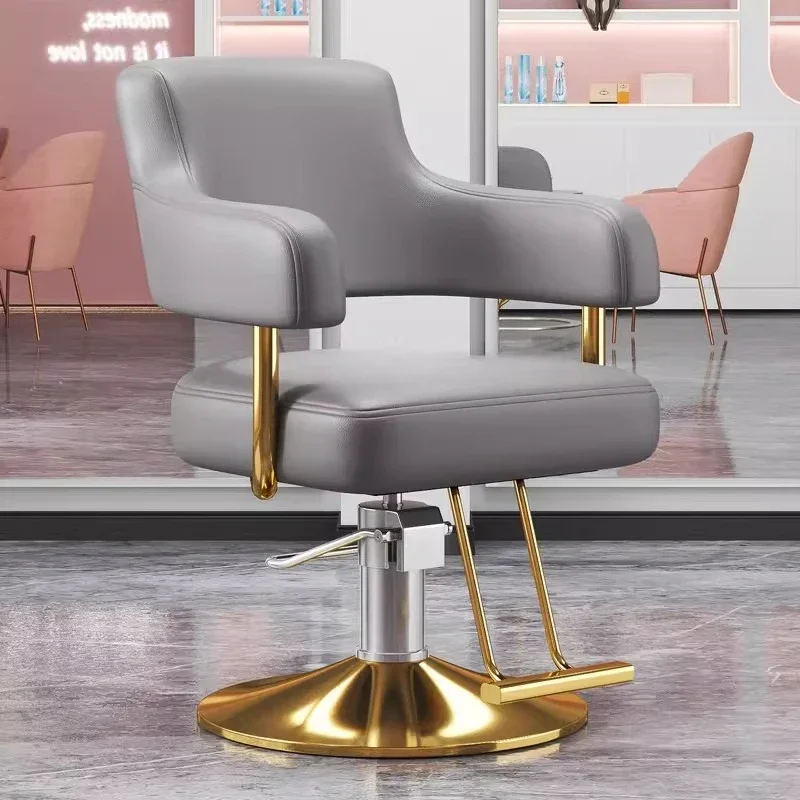 Waiting Styling Shop Barber Chairs Tattoo Modern Pedicure Working Facial Barber Chairs Cadeira De Manicure Hair Salon Furniture