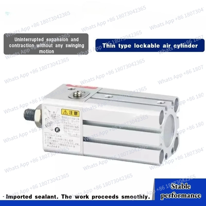 

20 25 32 40 50-25D 50D 75D 100D-B Thin type lockable air cylinder Type