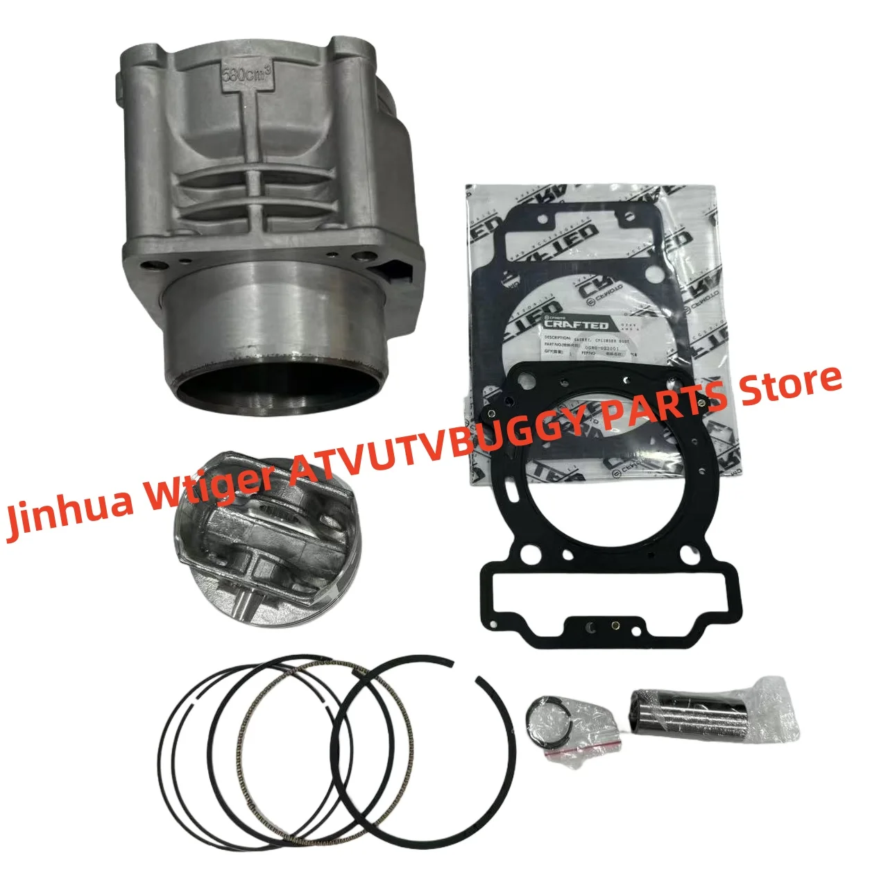ORIGINAL CF600CC Engine191S Cylinder Body With Gaskets&Piston&RING&PIN For CF ATV SSV CFORCE600 TOURING CF600AZ-3LA CF600UZ