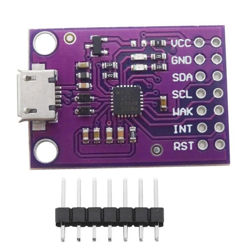 CP2112 Debug Board USB to SMBus I2C Communication Module 2.0 MicroUSB 2112 Evaluation Kit for CCS811 Sensor Module for arduino