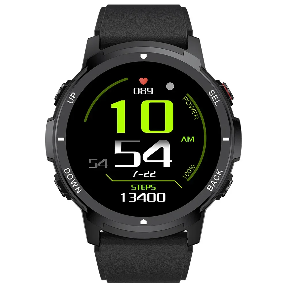 S52 Smart Music Phone Watch Heart Rate Pedometer Blood Oxygen Monitoring High Definition Large Screen Waterproof Monitoring