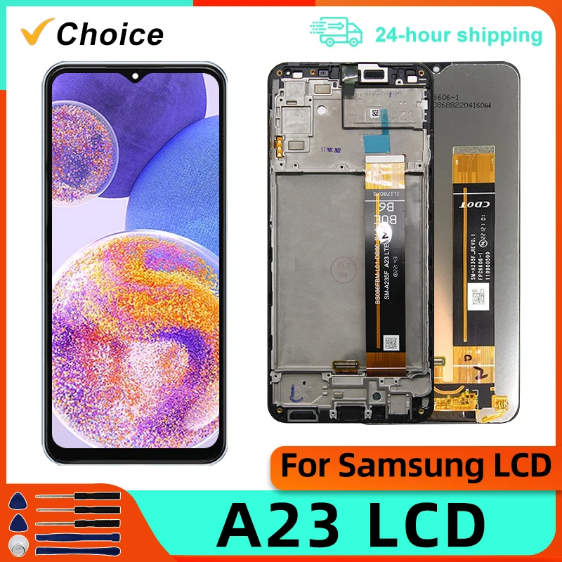 SM-A235F Display For Samsung Galaxy A23 LCD Display Touch Screen Digitizer For A23 Display SM-A235F/DS Replacement Parts