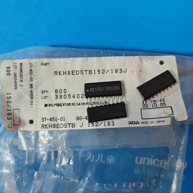 Rkh8Edstb152 / 183J Koa Resistor Network with Array Sip Straight Plug