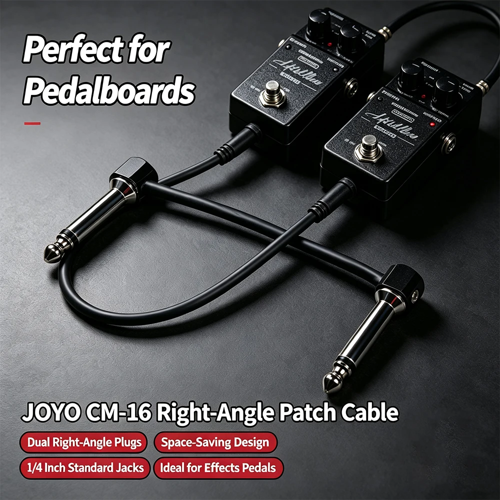 JOYO CM-16 Guitar Cable 8cm 1/ - Audio Music Instrumental recension och pris