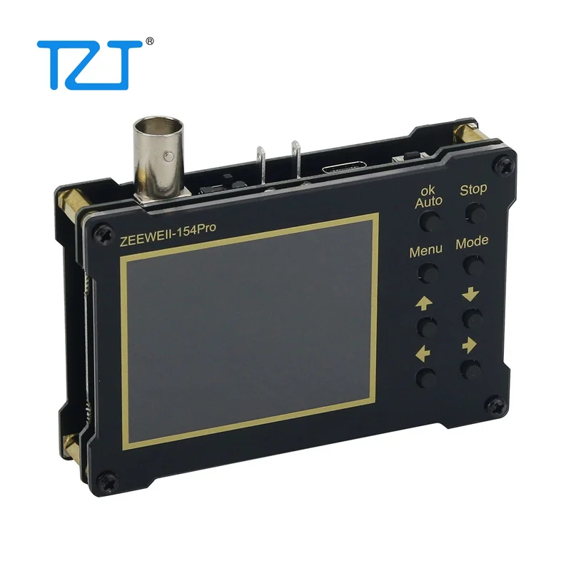 TZT ZEEWEII-154Pro DSO154Pro 18MHz 40MS/s/1MHz 40MS/s Digital Oscilloscope Signal Generator for Training Repair