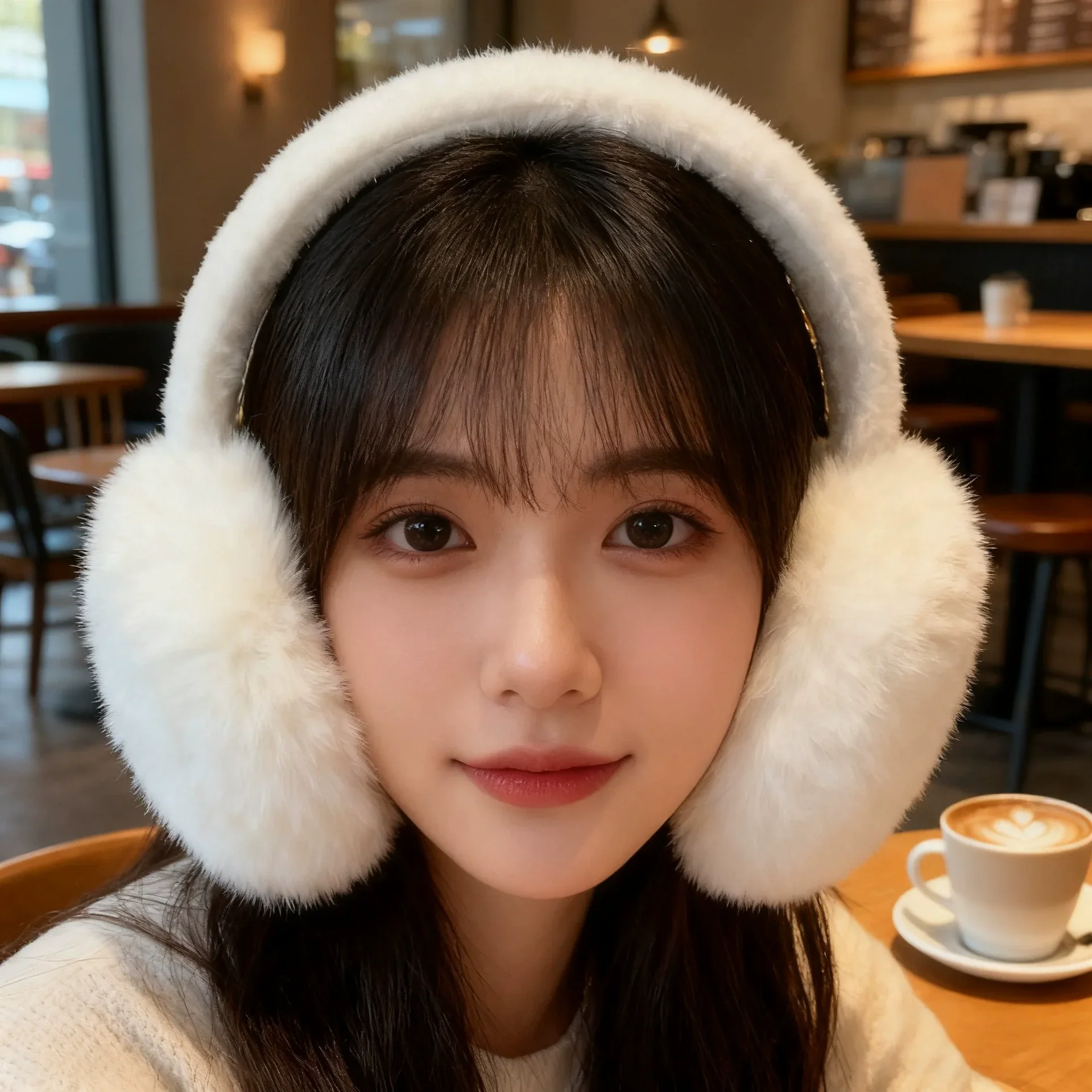 Orejeras con orejeras para exteriores, protección contra el frío, cubierta para los oídos, calentador de orejas de felpa suave, cálido para invierno, moda para hombres y mujeres