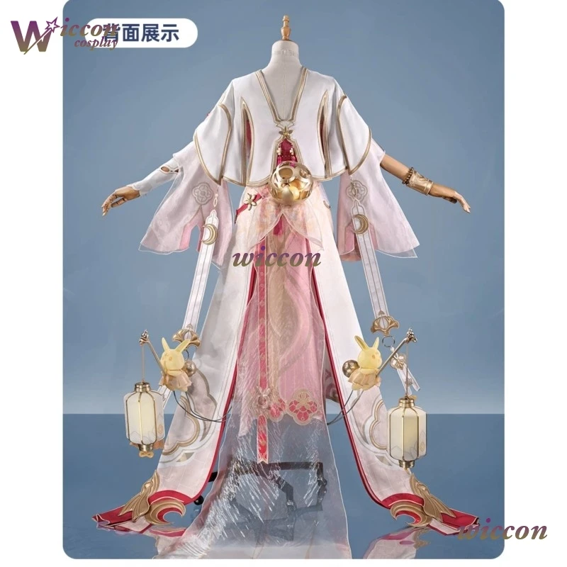 

ohyo/ Game Cosplay Honkai Impact 3rd Elysia Cosplay New Clothing Hi Love Elf Lunar Grace Cosplay Costume Full Set Wig Women