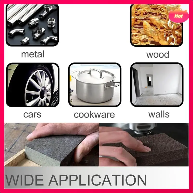 

ABYP 24Pcs Sanding Sponge 220 Grit Fine Sanding Blocks For Drywall Metal Wood Washable And Reusable
