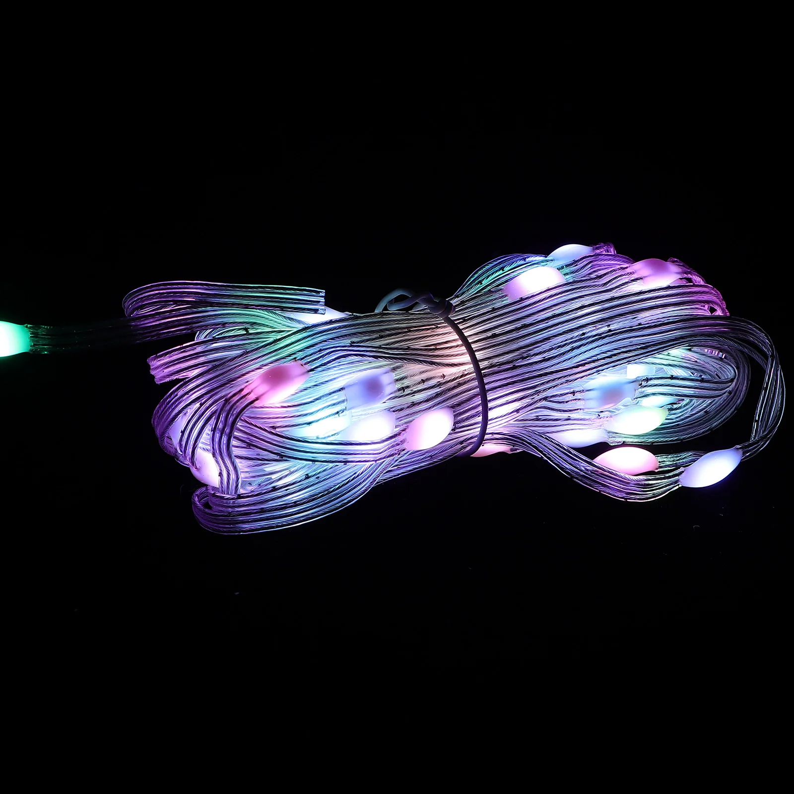 Rgb سلسلة ضوء USB بالطاقة زينة عيد الميلاد زينة المنزل الطرف مهرجان المنزل سلسلة مصابيح للزينة #6