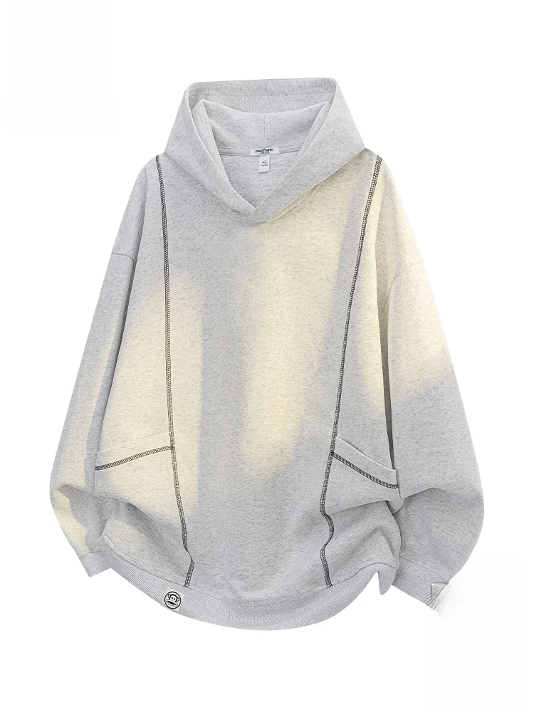 

PaulFrank Men's Retro American Sle Hoodie Comfortable Casual Long Sve Sweatirt Youth Trend Polyester Cotton Blend