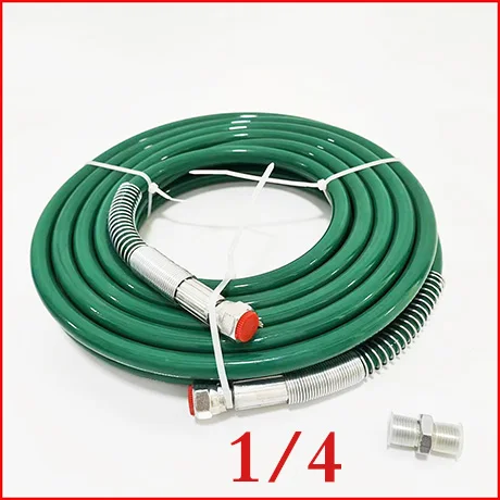 Buispipe 7250psi Spuitvezel Voor Spuitpistool Nieuwe Dropshippinghogedruk Spray Hose 0,5-40M Airless Verfspuitslang - afbeelding 1