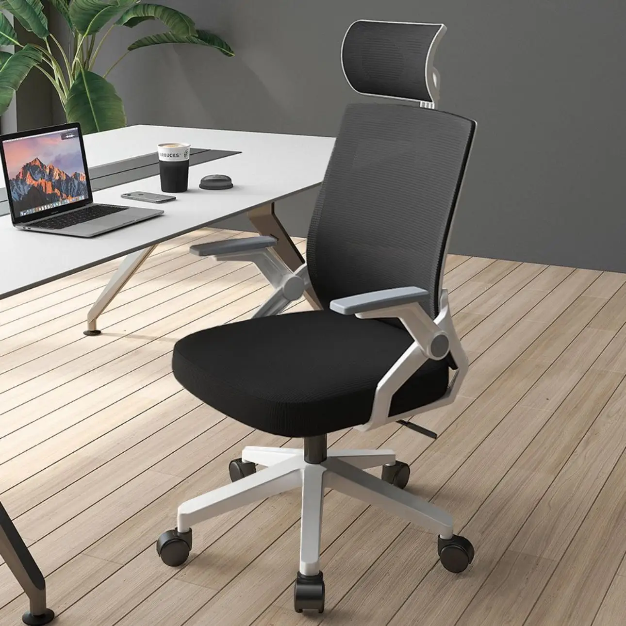 

July005 Cheap Factory Hot Selling Height Adjustable Cheap Office Chair Ergonomic Rotating Computer Chair