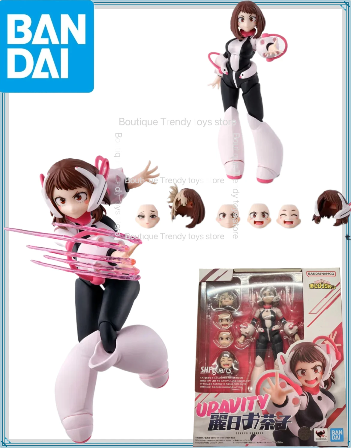 

In Stock BANDAI Original Box S.H.Figuarts My Hero Academia URAVITY SHF Action Figure Model Gift for Kids Foam Box Packaging