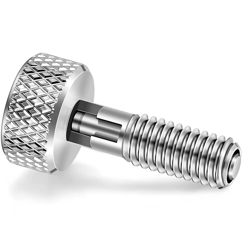 Promotion! Hand Retractable Spring Plunger With Knurled Handle Stainless Steel Lock-Out M6 Type Release Pins For Rolling Toolbox