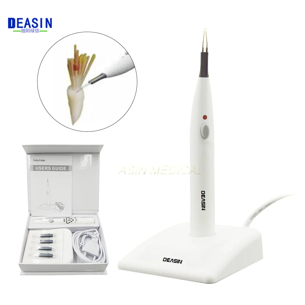 Dental Teeth Whitening Oral Hygiene Endo Gutta Tooth Gum Cutter Dental Cutta Percha with 4 Tips Dentistry Tools