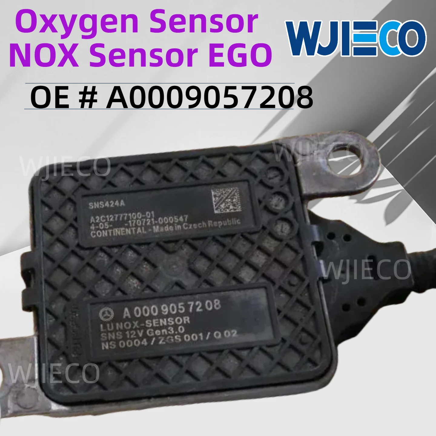 Wjieco a0009057208 0009057208 original novo sensor de nitrogênio nox para mercedes-benz e-class w213 w257 w238 w222
