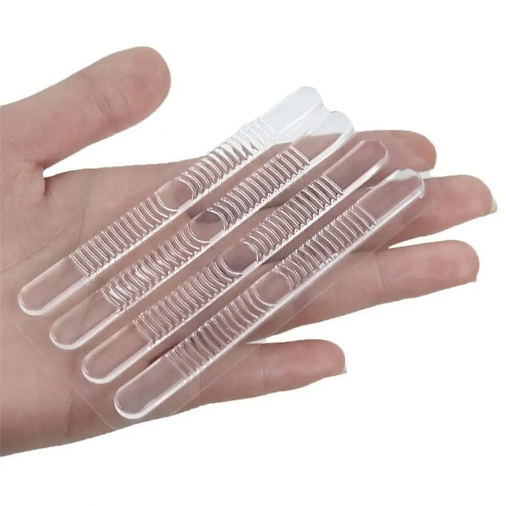 고품질 실리콘 신발 뒤꿈치 삽입 투명 신발 끈 스티커 실리콘 젤 패드 발 뒤꿈치 보호 쿠션 성인