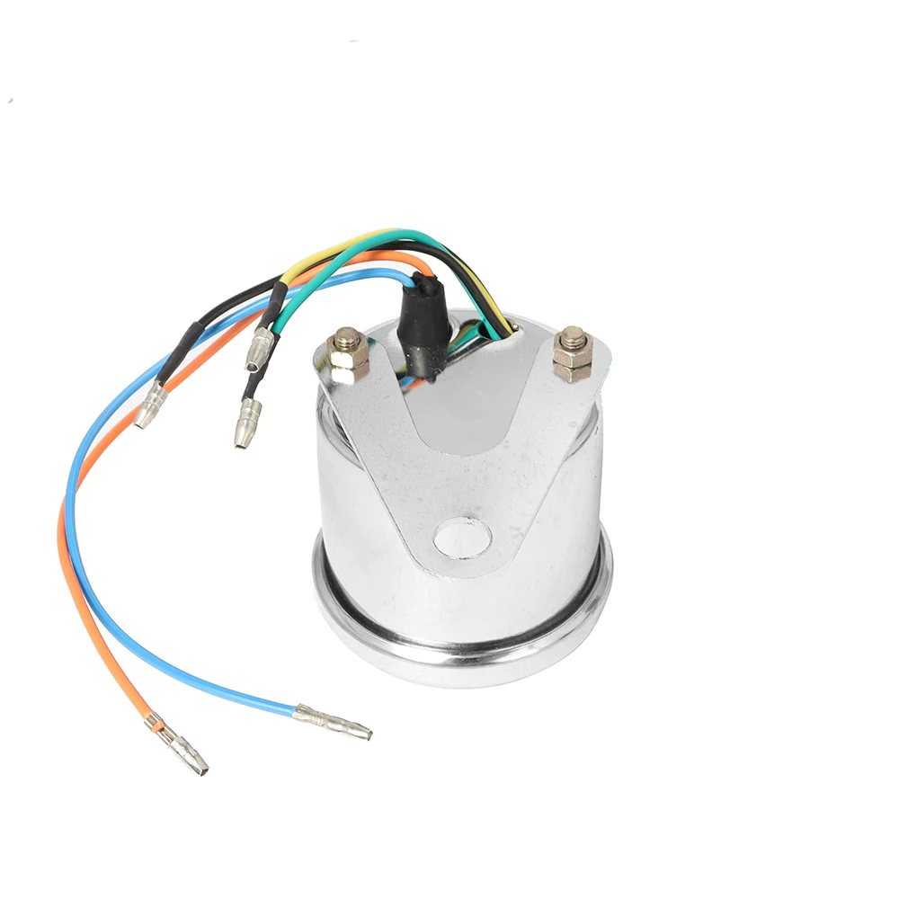 Retro Motorcycle Tachometer 0-13000 Tach RPM Gauge Rev Counter LED Screen DC12V Universal Metal Speedometer Tachometer Gauge - view 5