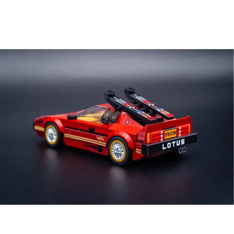 

MOC-202694 Новый культовый спортивный автомобиль Lotus, модель строительного блока, 299 деталей, игрушка из строительного блока на день рождения для мальчиков и детей в подарок