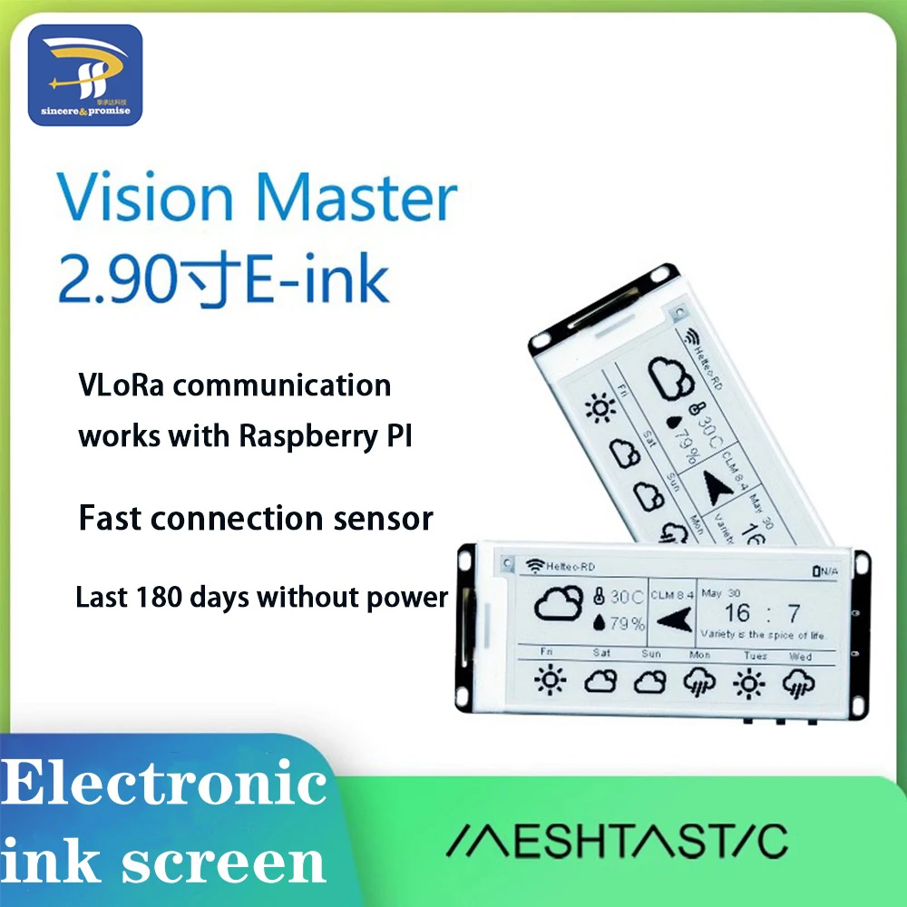 

The LoAaWAN node of the 2.9-inch ESP32S3R8 development board has a Raspberry PI interface for the EINK e-ink screen