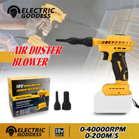 2 IN 1 Electric Air Dust Collector Blower Dust Machine Rechargeable Electric Inflator Cleanner Blower For Makita Battery PIN