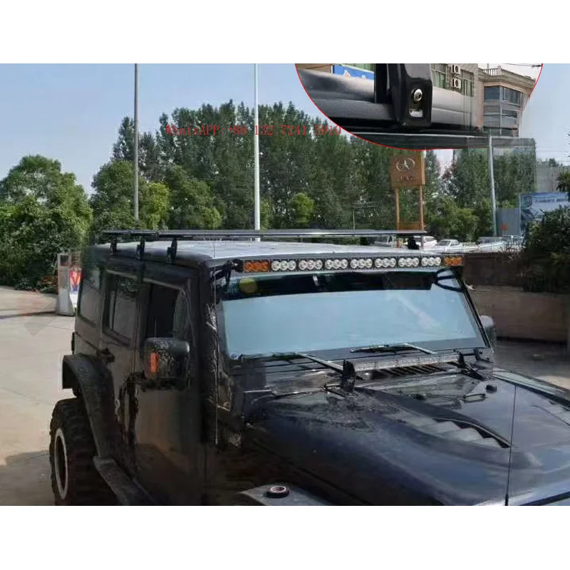 Wranglr JK/JL/JT Jiy BJ64/74 Hook Rain Channel Roof Rack Crossbars - Cargo Crossbars