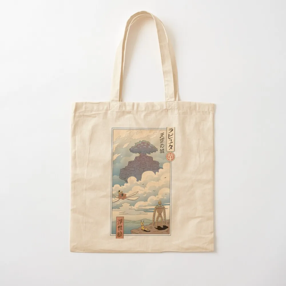 Sky Castle Ukiyo e Classic T-Shirt Tote Bag