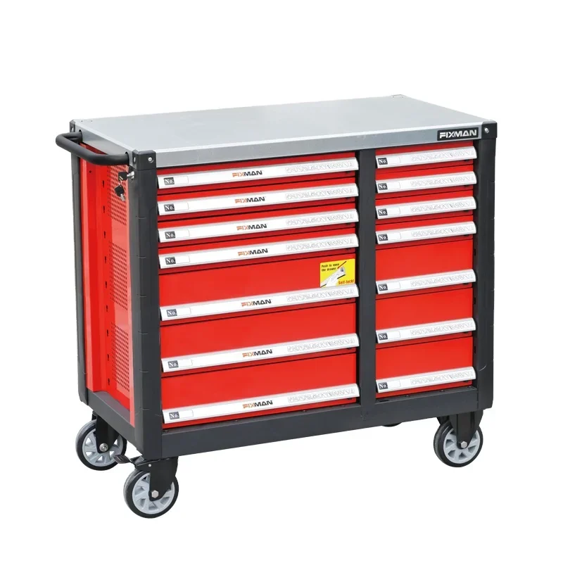 FIXMAN Roller Mechanic Metal Tool Storage Workbench Cabinet Auto Repair Trolley