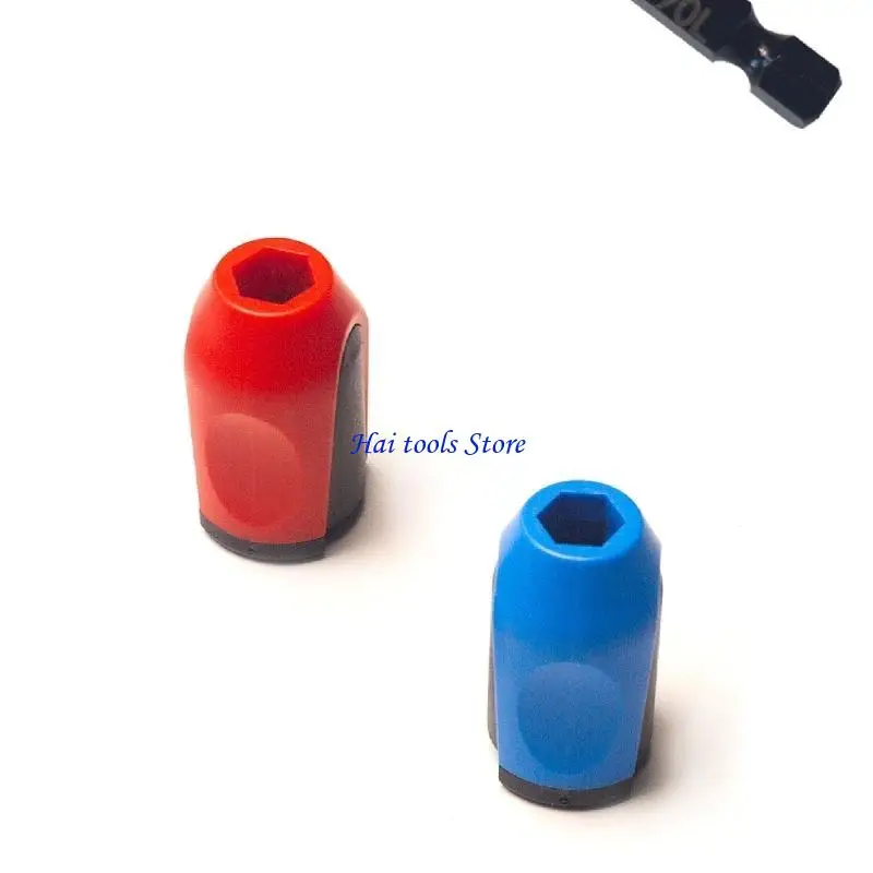 X37E Upgraded Screwdriver Head Rings Magnetizers Screw Removable for Hex Screwdriver Power Bit Screw Rings Bit