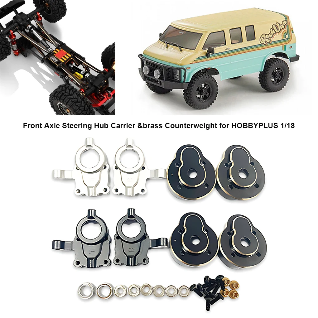 النحاس موازنة التوجيه محور الناقل ، HOBBYPLUS 4WD الزواحف تحويل ، 4 حزم لكل مجموعة ، 1/18