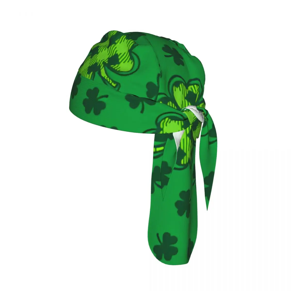 

Quick-drying Cycling Cap Breathable Wicking Bandana St Patricks Day Clover Pattern Outdoor Running Hiking Bicycle Headwear