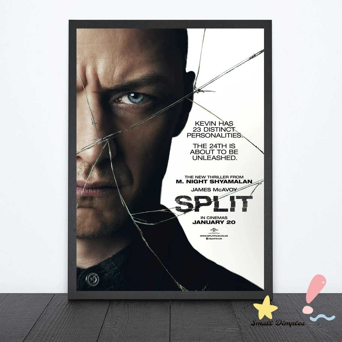 Split Movie Poster Canvas Art Print Home Decoration Wall Painting ( No Frame )