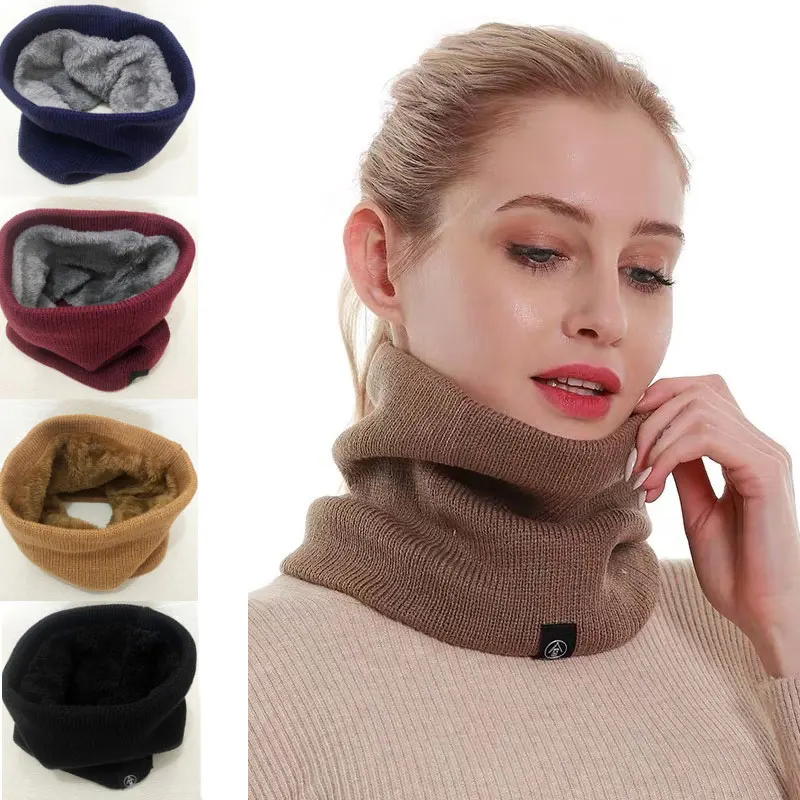 Winter Men and Women Padded Neck Protection Neck Cover Outdoor Cycling Windproof Thickened Mask Multifunctional Neck Cover