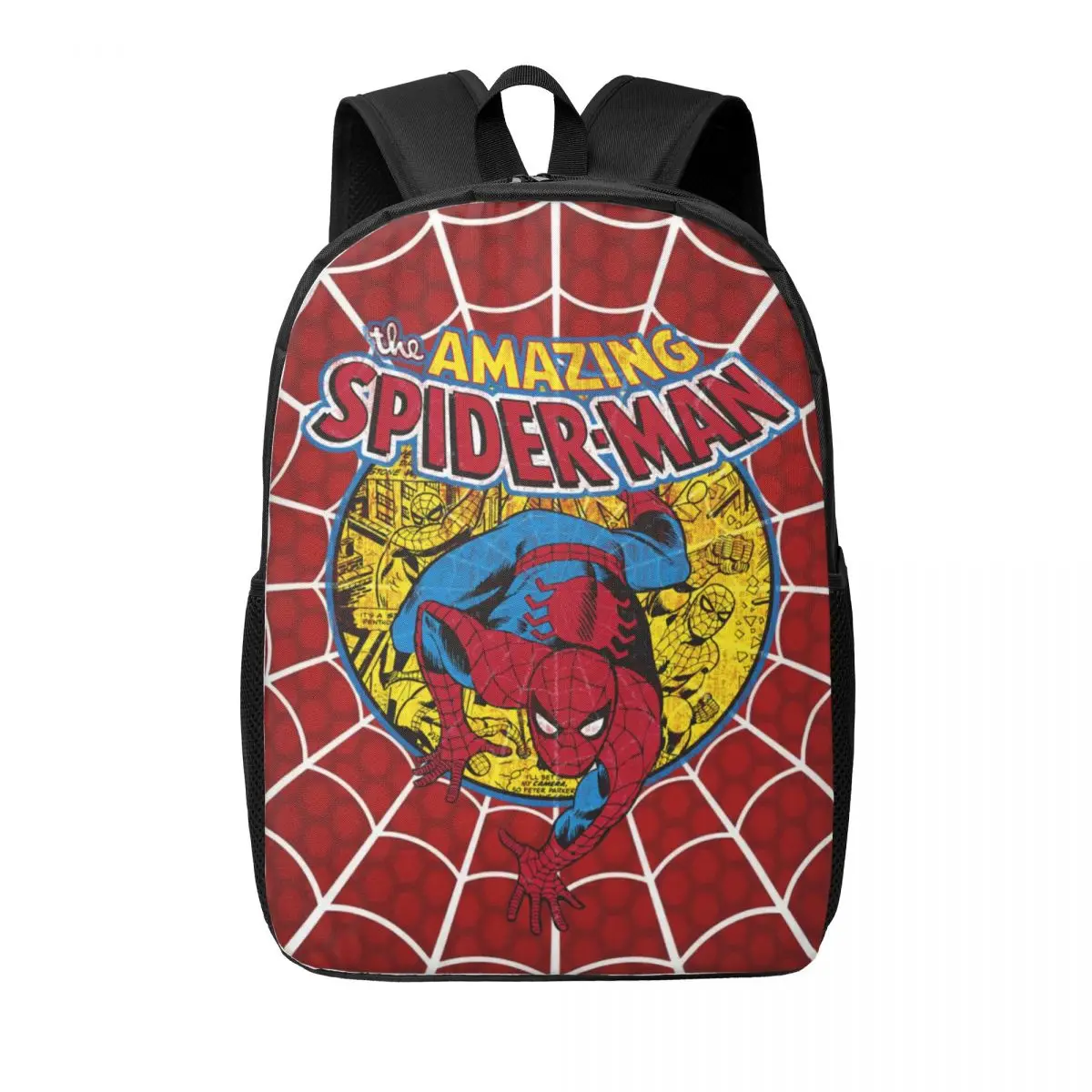 Custom 3D Print The Amazing Spider-Man Backpack for Girls Boys College School Travel Bags Women Men Bookbag Fits 15 Inch Laptop