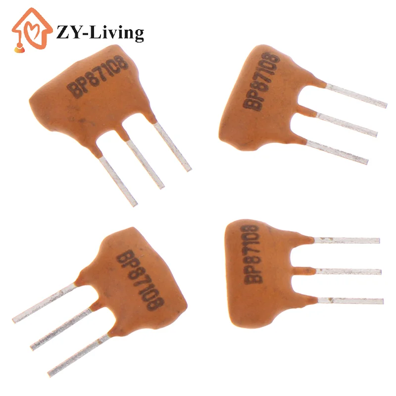 10Pcs/lot Ceramic Filter FM Bandpass Filter BP87108 87-108KHZ High Frequency 3 Pin Accessories