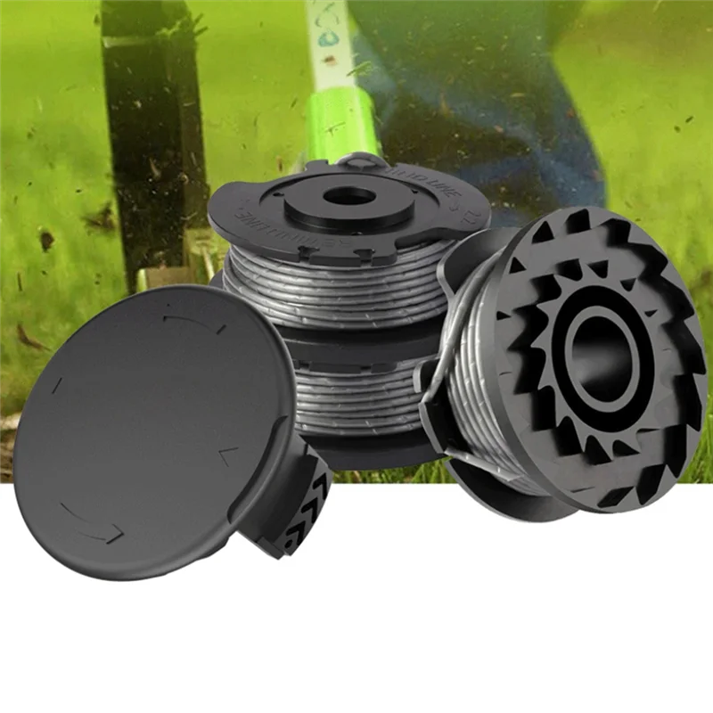 String Trimmer F016800569/F016800385 Spool Line With F016F04557 Spool Cover For  Easy Grass Cut ART 23SL 26SL-AB52