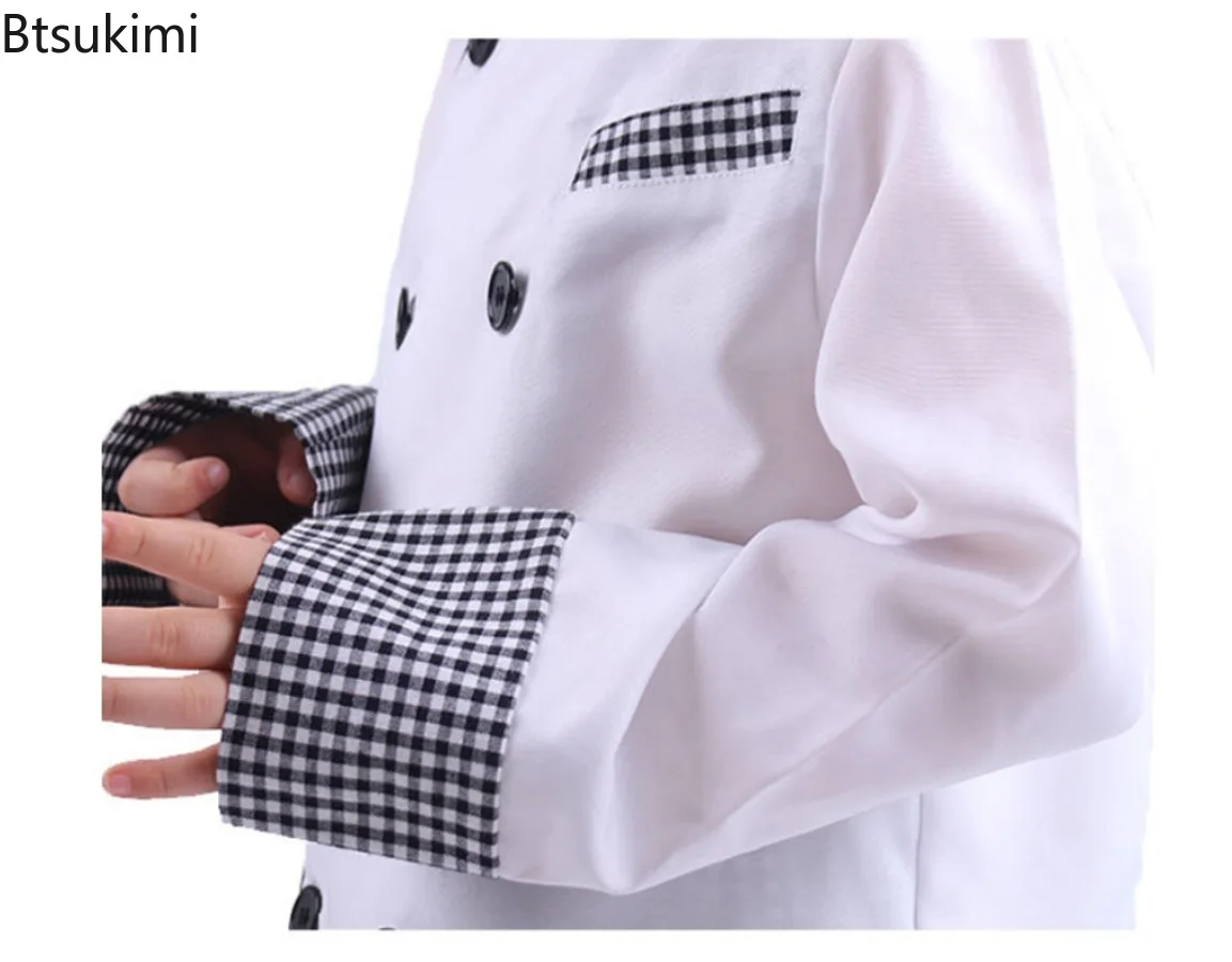 Kids Boys Chef Costume Girls Cooking Baking Clothes Children Halloween Chef Costume Set Cook Uniform Carnival Party Fancy Dress view 6