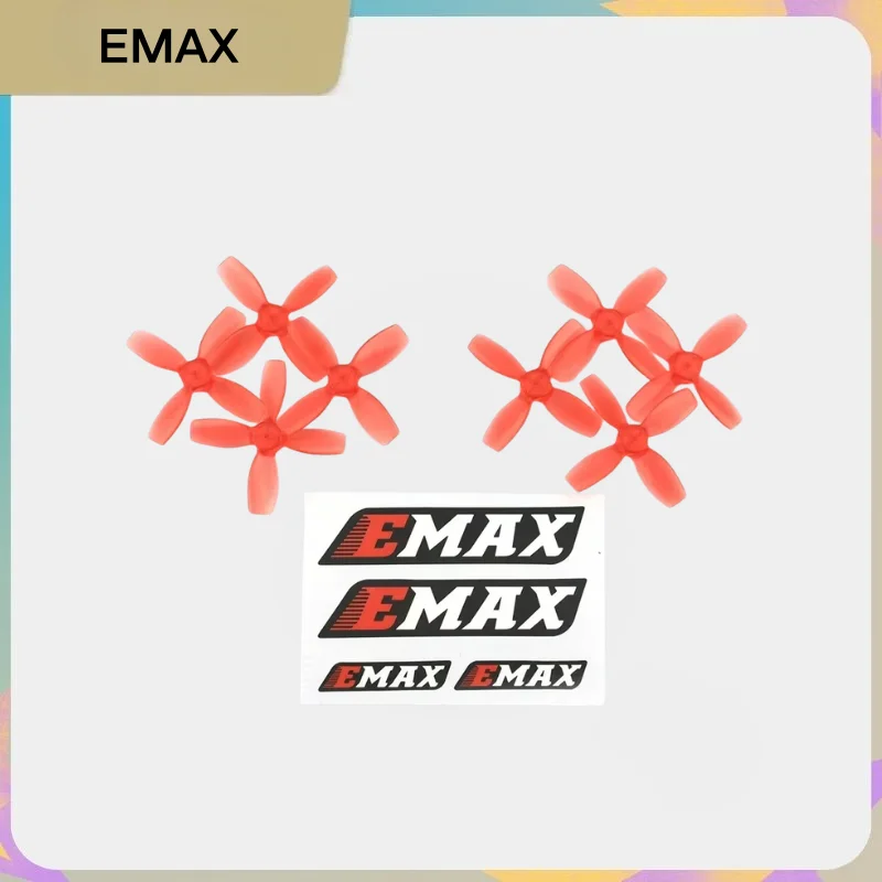 EMAX Nanohawk Ersatzteile Passend für: 0802 19000KV Motoren, Propeller, Rahmenplatte, Stromkabel, Ladeadapter für FPV-Drohne