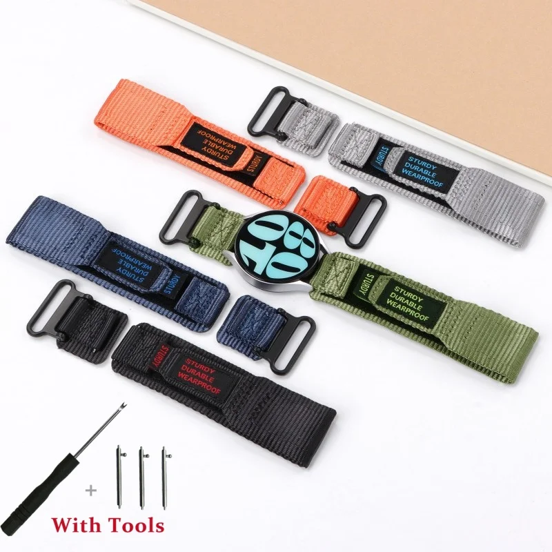 

20mm 22mm Quick Release Weaves Nylon Watch Strap for Universal Sport Sturdy Durable Canvas Watch Band Bracelet Accessories